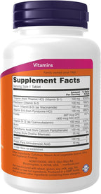 NOW Supplements, Vitamin B-100, Sustained Release, Energy Production*, Nervous System Health*, 100 Tablets (Pack of 2)