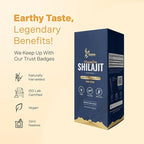 AMU NUTRITION Pure Mongolian Shilajit for Men and Women - Harvested from Mongolia - Natural Source of Fulvic Acid Trace Minerals (20 GRAM)