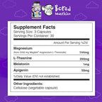 M3A Sleep Support - Magtein, Apigenin Melatonin with L-Theanine - 90 Capsules - 2 Pack - Premium 4-in-1 Non-Habit Forming Natural Sleep Aid - Restful Nights and Refreshing Mornings by Bored Nutrition
