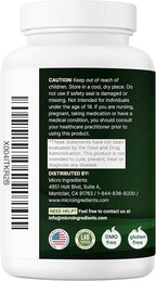 Micro Ingredients NAD+ 500mg with Resveratrol, 240 Veggie Capsules | 2-in-1 NAD Supplement for Women & Men | NMN Pathway Alternative | Non-GMO, Gluten Free