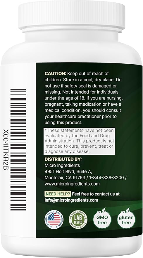 Micro Ingredients NAD+ 500mg with Resveratrol, 240 Veggie Capsules | 2-in-1 NAD Supplement for Women & Men | NMN Pathway Alternative | Non-GMO, Gluten Free