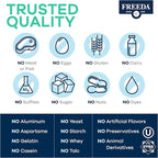 Freeda Niacinamide - Vitamin B3 Niacinamide 250 mg - Vegetarian No Flush Niacin Formula - B3 Vitamins Niacinamide Supplement - Niacin Flush Free Niacin Supplement Vitamin B3 Nicotinamide, 500 Capsules