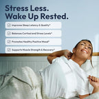Zenful Sleep 6-in-1 Natural Sleep Aid for Adults Without Melatonin | Deep Sleep Supplement with Ashwagandha KSM-66® and Venetron® | Supports Cortisol Balance & Mood | 90 Capsules