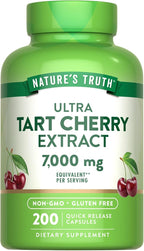 Nature's Truth Tart Cherry Extract Capsules | 200 Count | Non-GMO & Gluten Free Supplement