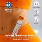 Aurora Nutrascience Nano-Pack Liposomal Vitamin C Powder Drink Mix - Healthy Immune Support for Adults, High Strength 3,000 mg Per Serving, Zero Sugar, - 30 Single Serve Packets, Orange