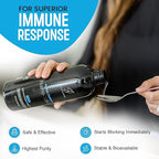 Colloidal Silver w/Nano Technology - 10ppm 16oz - 8X More Effective - Natural Immune Support - Save the Sick Days - Ages 5 & Up - Outperforms Higher PPM Silvers - No Taste & Smell - 3rd Party Tested