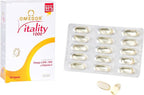 OMEGOR Omega 3 1000mg Fish Oil Capsules IFOS Certified Vitality 1000 DHA EPA Omega3 Supplement - No Fishy Aftertaste, Non-GMO (90 Softgels)