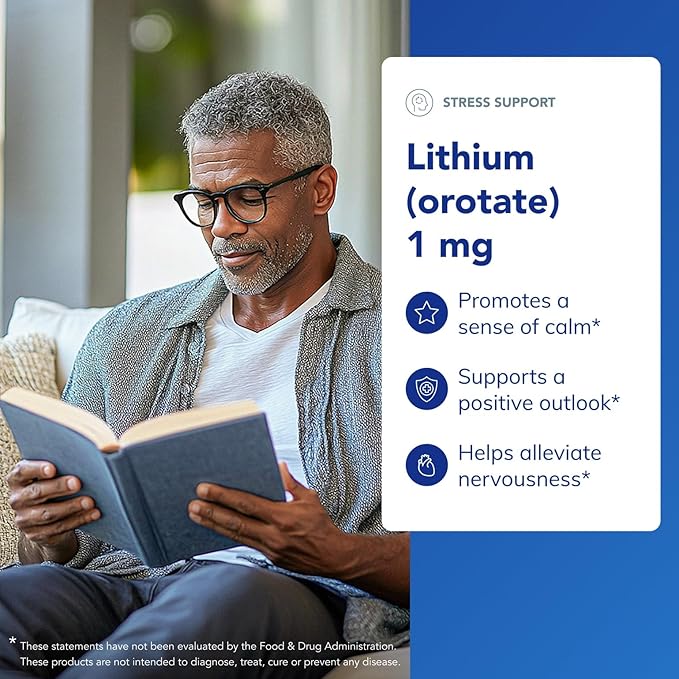 Pure Encapsulations Lithium (Orotate) 1 mg | Support for Calmness and Behavior | 90 Capsules
