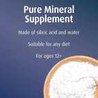 Gel for Hair, Skin, Nails, and Connective Tissue, Pure Colloidal Silica Gel Formula, 17 fl oz/500 ml, Includes Sample of Iron Vital 10 ml