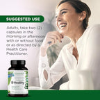 EMERALD LABS B-Healthy - Vegan Vitamin B Complex - Includes Methylated Folic Acid & Full Spectrum B Vitamins - Supports Immune, Brain & Heart Health* - 120 Vegetable Capsules