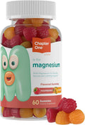 Zahler Chapter One Magnesium Gummies - Supports Calm for Kids - Chewable Magnesium Supplement Gummies to Support Muscle Function - Kosher, Dairy-Free & Gluten-Free - Raspberry & Mango, 60 Count