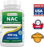Best Naturals Alpha Lipoic Acid 600 mg & NAC N-Acetyl-Cysteine 600 mg