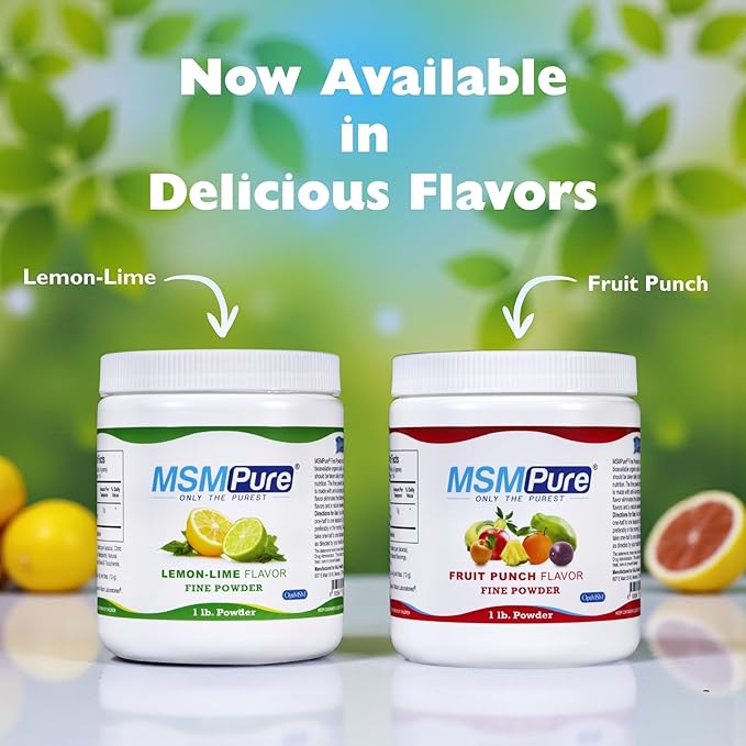 KALA HEALTH MSMPure Fast Dissolving Fine MSM Powder Crystals – US-Made MSM for Joint Health, Skin Appearance, and Hair & Nail Support – 2.2 lb, Organic Sulfur