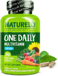 NATURELO Mens Multivitamins - One Daily Multivitamin for Men with Vitamins, Minerals & Organic Whole Foods, Boost Energy & Health, Non-GMO, 240 Vegetarian Capsules