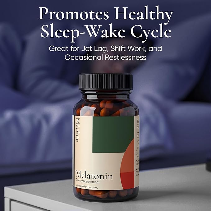 High Dose Melatonin: 30mg with L-Theanine + B6 + Apigenin - 60 Vegetarian Capsules