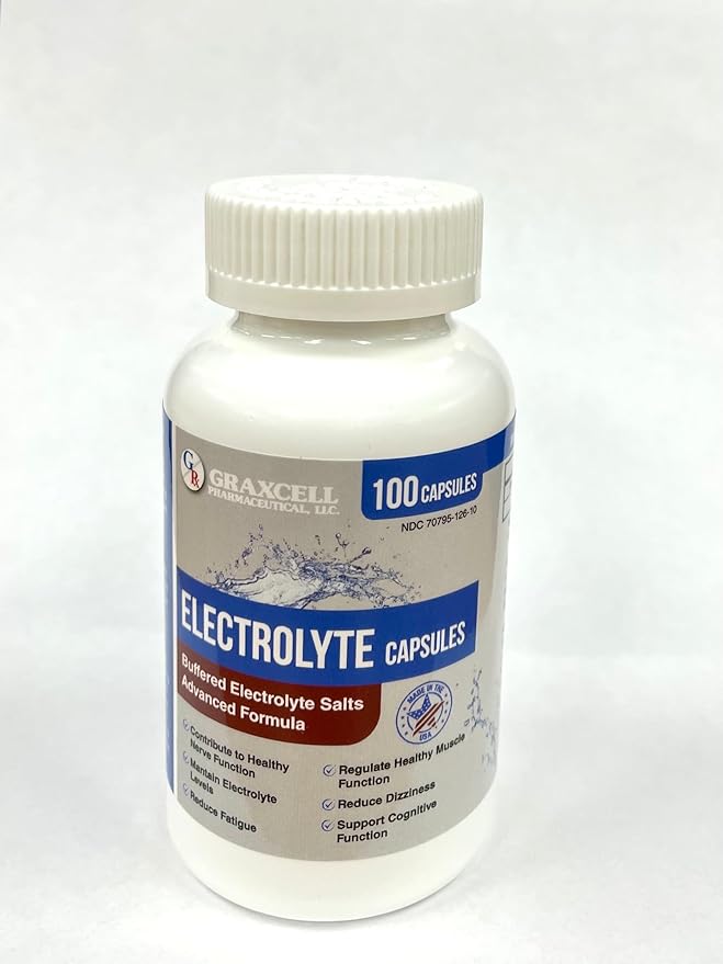 Electrolyte Capsules 100 Count