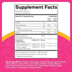 SmartyPants Kids Probiotic & Prebiotic Gummies for Digestive Health: Gut Health Supplement,Clinically Studied Prebiotic for Immune Support,Grape,(30 Day Supply),60 Count (Pack of 2)