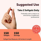 Micro Ingredients Antarctic Krill Oil Supplement, 1000mg Per Serving, 300 Soft-Gels, Rich in Omega-3s EPA, DHA & Natural Astaxanthin, Supports Immune System & Brain Health, Easy to Swallow