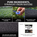 HANDPICK Black Cumin Seed (14oz) Pure Nigella Seeds - No Salt or Preservatives, Non GMO | Indian Black Whole Cumin | Gluten Free, Aromatic & Farm Fresh Kalonji | Resealable Zip Lock Pouch