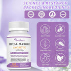 13-in-1 Myo Inositol & D-Chiro Inositol for Women PCOS,Hormonal Balance,2460mg-40:1 Ratio,Ovarian Health&Cycle Support Supplement Plus Alpha Lipoic Acid/Folate/Vitex/Magnesium/Multivitamin,120 Veg Cap