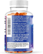 Melatonin Sleep Gummies - 6mg Per Serving - Sugar-Free Sleep Support Melatonin Gummy for Adults - Extra Strength Sleeping Gummy Supplement - Supports Restful Sleep - Tasty Orange Flavor - 120 Gummies