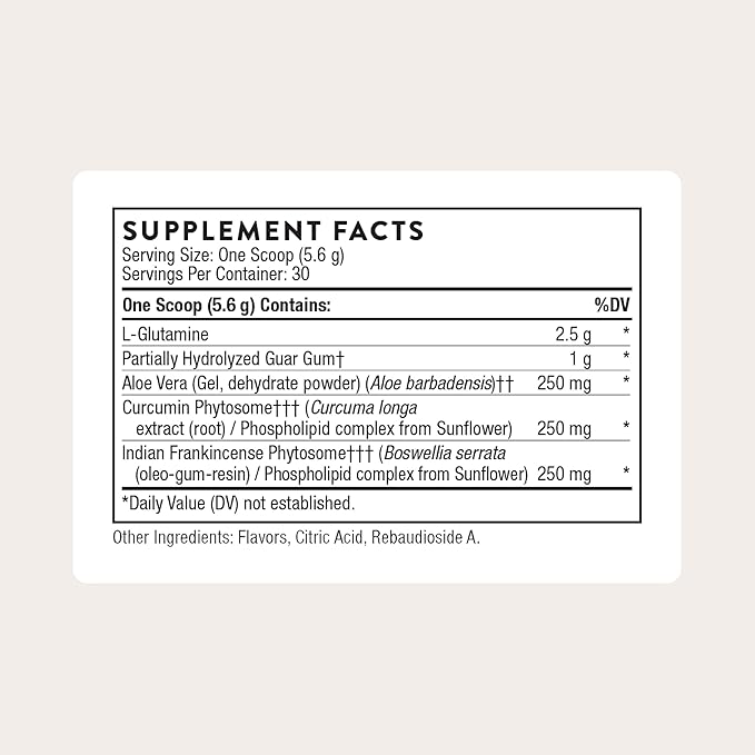 THORNE - Leaky Gut Support (Formerly EnteroMend) - Gut Health Supplement - Supports Optimal Digestive Function & Bowel Regularity* - NSF Certified for Sport - Orange Vanilla Flavor - 30 Servings