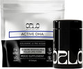 Orlo DHA Supplement 1000mg - 3X Absorption Natural Icelandic Nordic Omega 3 DHA & EPA for Brain & Eye Support – Vegan Fish Oil Alternative, No Fishy Aftertaste, 60 Easy-to-Swallow Mini Softgels & Jar