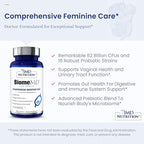 1MD Nutrition BiomeMD Probiotics for Women - 62 Billion CFUs, 16 Strains with Prebiotics | Supports Vaginal & Urinary Health - Doctor-Formulated | 30 Capsules (2-Pack)