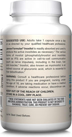 Jarrow Formulas® Inositol 750 mg,Dietary Supplement,Liver Support for Cellular Health and General Wellness,100 Veggie Capsules,Up to a 100 Day Supply,(Pack of 2)