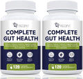 Migcopat Probiotics for Digestive Health, 80 Billion CFU Probiotics, Prebiotics, Postbiotics & Digestive Enzymes, Gut Health Capsules with Berberine, Cinnamon, L-Glutamine, for Men & Women, 240 Counts