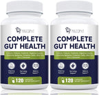 Migcopat Probiotics for Digestive Health, 80 Billion CFU Probiotics, Prebiotics, Postbiotics & Digestive Enzymes, Gut Health Capsules with Berberine, Cinnamon, L-Glutamine, for Men & Women, 240 Counts