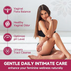 DRFOSTER Vaginal Probiotics for Women pH Balance with Prebiotics & Cranberry - Womens Probiotic Feminine Care Promote Healthy Vaginal Odor & Vaginal Flora, Support Gut Health & UTI - 90 Vegan Capsules