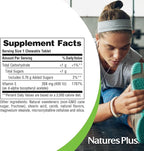NaturesPlus Vitamin E, Natural Carob Flavor - 90 Chewable Tablets, Pack of 2 - Free-Radical Defense & Overall Well-Being - Vegetarian, Gluten Free - 180 Total Servings