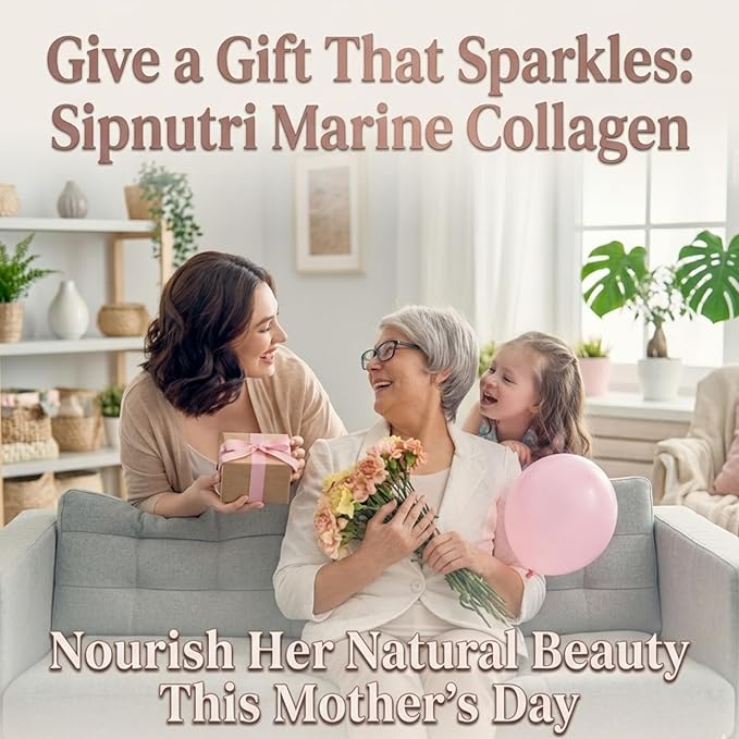 Collagen Drink 15,000mg, Gift for Mother, Marine Collagen Peptides Liquid Shots with Vitamin C,Pomegranate & Grape Extract, Supports Skin, Hair & Nail Health -1.69 fl oz x10