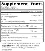 SHED NAD+ Supplement Vitality Complex with Nicotinamide Riboside (NR), Alpha-GPC, TMG & Methylated B Vitamins – Supports Energy, Focus, Cellular Health & Aging – 60 Capsules