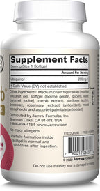 Jarrow Formulas CoQ10 200mg Softgels - 90 Day Supply, Ubiquinol Co Q 10 Supplement for Cardiovascular Health, 90 Softgels