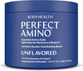 BodyHealth PerfectAmino - BCAA and EAA Powder for Pre and Post Workout - Amino Acid Energy Drink for Men and Women to Support Lean Muscle and Recovery - Unflavored (Lightly Sweetened) - 30 Servings