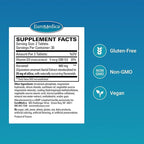 EuroMedica Silica-20 - Supplement Supports Bone Structure & Collagen Production - Strong Teeth & Healthy Bone Density Support - Aids Hair, Skin & Nails Health - 60 Tablets (30 Servings)