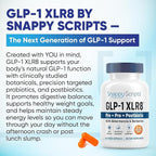 GLP-1 XLR8 Supplement for Weight Loss, Digestion, Constipation, Bloating Relief with Akkermansia 2.6 Billion AFU Live Prebiotic Probiotic Postbiotic Gut Health + Berberine for Women Men 60 Capsules