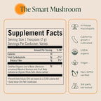 Om Lion’s Mane Mushroom Powder - Organic Mushroom Supplement and Nootropic - Support Memory, Focus and Nerve Health, 7.05 oz (100 Servings)