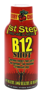 B-12 Boost Cherry Charge 12 (2 fl oz) bottles
