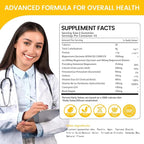 Magnesium Glycinate Gummies 1000mg, High Absorption Sugar Free Magnesium Potassium Supplement for Relaxation, Stress Relief, and Sleep Support for Adults & Kids - 90 Pineapple Gummies