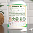 Alpha-Lipoic Acid by Dr. Danielle, Neuropathy Support, Non-GMO, Gluten-Free, Vegan, Soy-Free, Promotes Healthy Blood Sugar, Alpha R Lipoic Acid R-ALA, R-ALA, 120 Veggie Caps