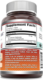 Amazing Formulas Folic Acid (Vitamin B9) 400 mcg | Tablets Supplement | Non-GMO | Gluten Free | Made in USA (1 Pack, 250 Count)