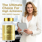 120 Capsules-1000MG NMNH (Dihydronicotinamide Mononucleotide), NAD Supplement to Boost NAD+ Levels as We Age (May Be More Effective Than Nicotinamide Riboside), NMNH Supplement for Anti-Aging