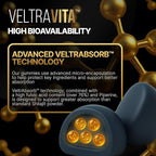 Alpha Shilajit Gummies, Pure Himalayan Shilajit for Men, Tongkat Ali, Ashwagandha KSM 66, Advanced VeltrAbsorb™, 76%+ Fulvic Acid & 92+Trace Minerals, Vegan Sugar-Free