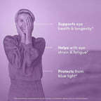 Vital Peak® Provision - Eye Vitamins - Eye Health Supplements - with Bilberry, Eyebright, Lutein, Zeaxanthin & More Vitamins - Vegan, Non GMO, Dairy Free, Soy Free, Gluten Free - 60 Capsules