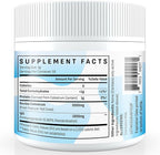 Bovine Colostrum Supplement Powder - 60% IgG 3000 mg for Gut, Hair Growth, Beauty, and Immune, Easy to Mix, Unflavored (50 Servings)
