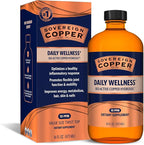 Sovereign Copper Bio-Active Copper Hydrosol, Daily+ 4-in-1 Wellness Supplement for Joint, Bone, Hair, Skin and Nails, Cardiovascular Health, Energy and Metabolic Health Support, 16 fl oz (473mL)