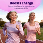 duwhot Women Methylated B-Complex Liquid Drops, Active B Vitamins B1 B2 B6 B9 (5-MTHF) & B12 1000 mcg, Vitamin C, Magnesium, Inositol, Choline & Herbal Blend for Energy, Stress Support, 2 Fl Oz